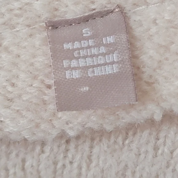 ANTHROPOLOGIE by KNITTED & KNOTTED CABLEKNIT BOILED WOOL BLAZER SIZE SMALL. - Picture 7 of 16